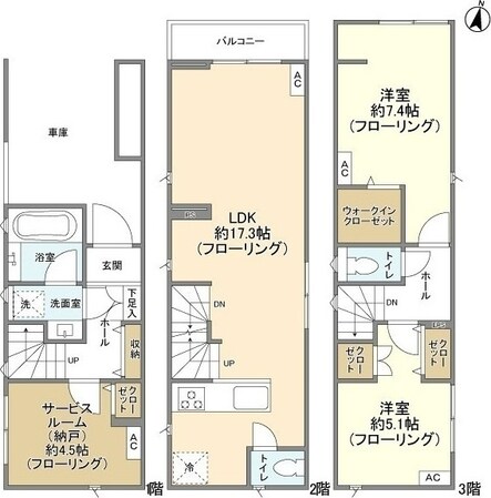 Ｋｏｌｅｔ阿佐ヶ谷＃０6の物件間取画像